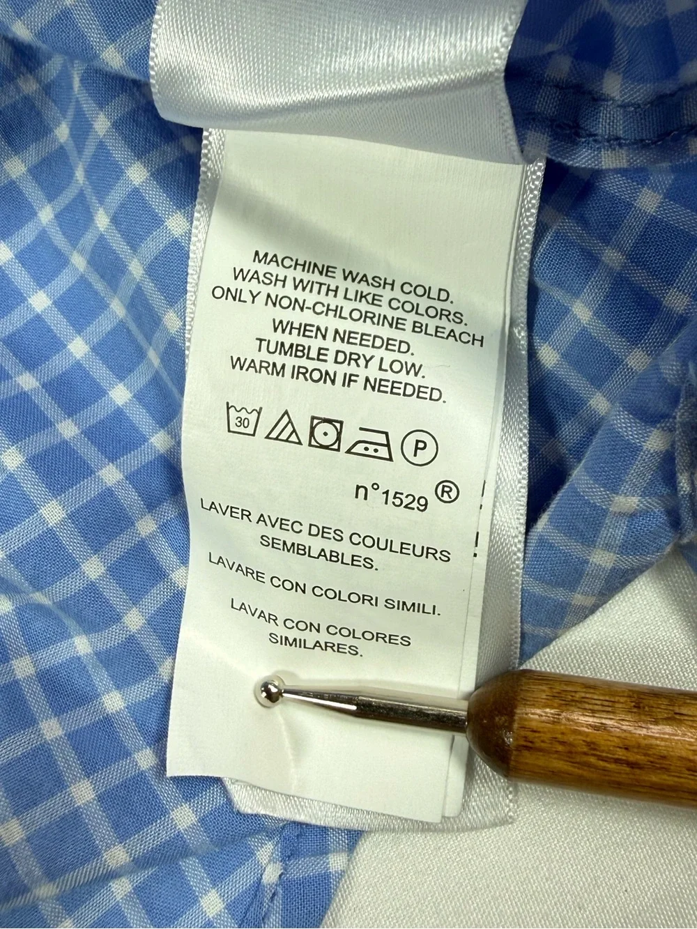 RALPH LAUREN Boys Blue Check‎ Button Down Shirt M 10-12 Preppy Classic Coastal